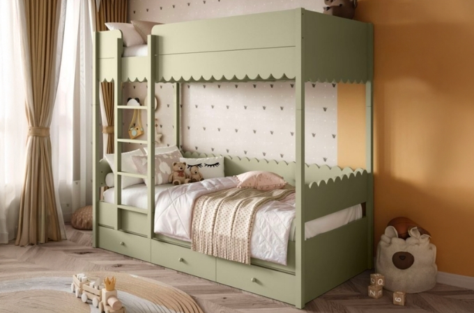 Detská poschodová posteľ PONY